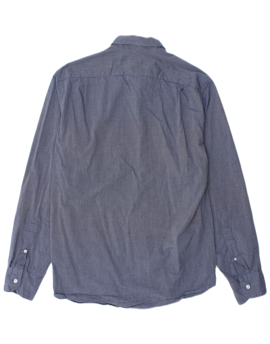 J. CREW Herren-Slim-Fit-Hemd aus mittelblauer Baumwolle