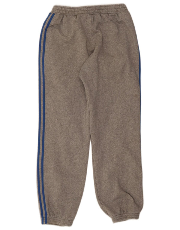 Adidas Herren-Trainingshose, Jogginghose, klein, grau gefleckte Baumwolle