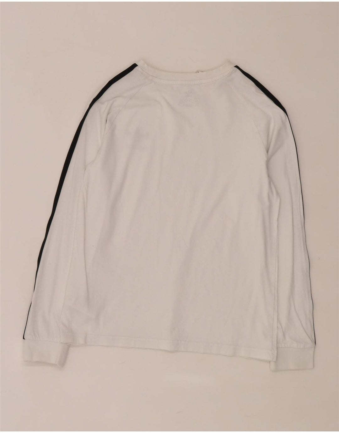Adidas Jungen Top Langarm 12–13 Jahre weiße Baumwolle