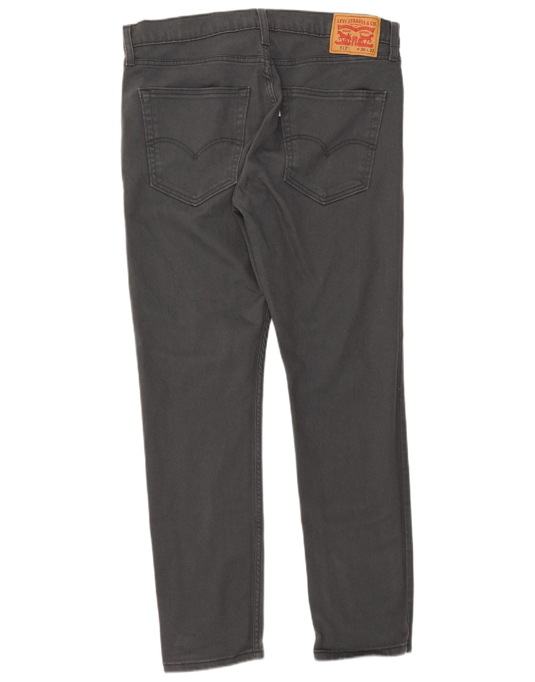 Levi's Herren 512 Slim Tapered Jeans W36 L32 Grau