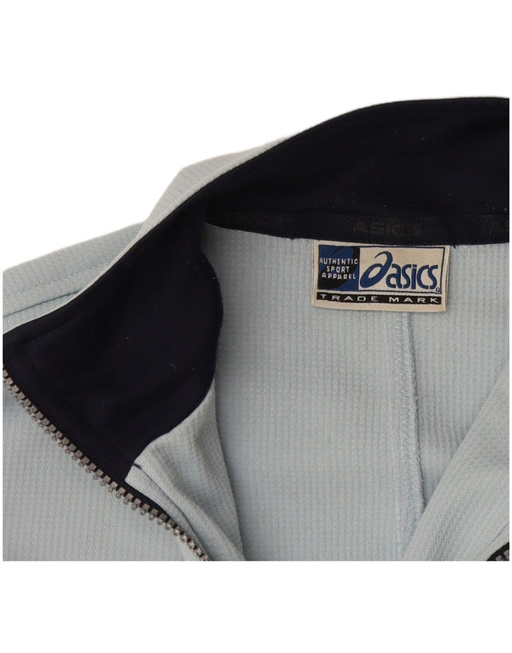 Asics Herren-Trainingsanzugoberteil, Jacke, Größe S, Blau