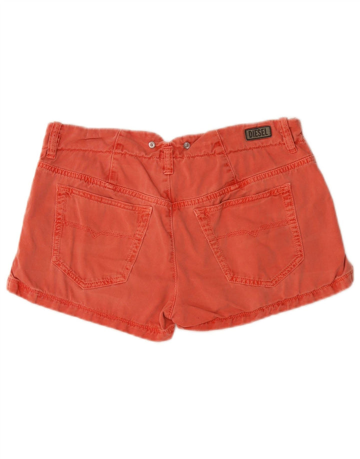Diesel Damen Hotpants W28 Mittelrot