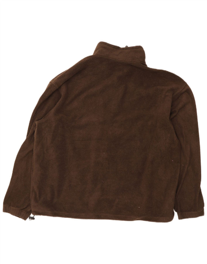 Columbia Herren Fleecejacke UK 44 2XL Braunes Polyester