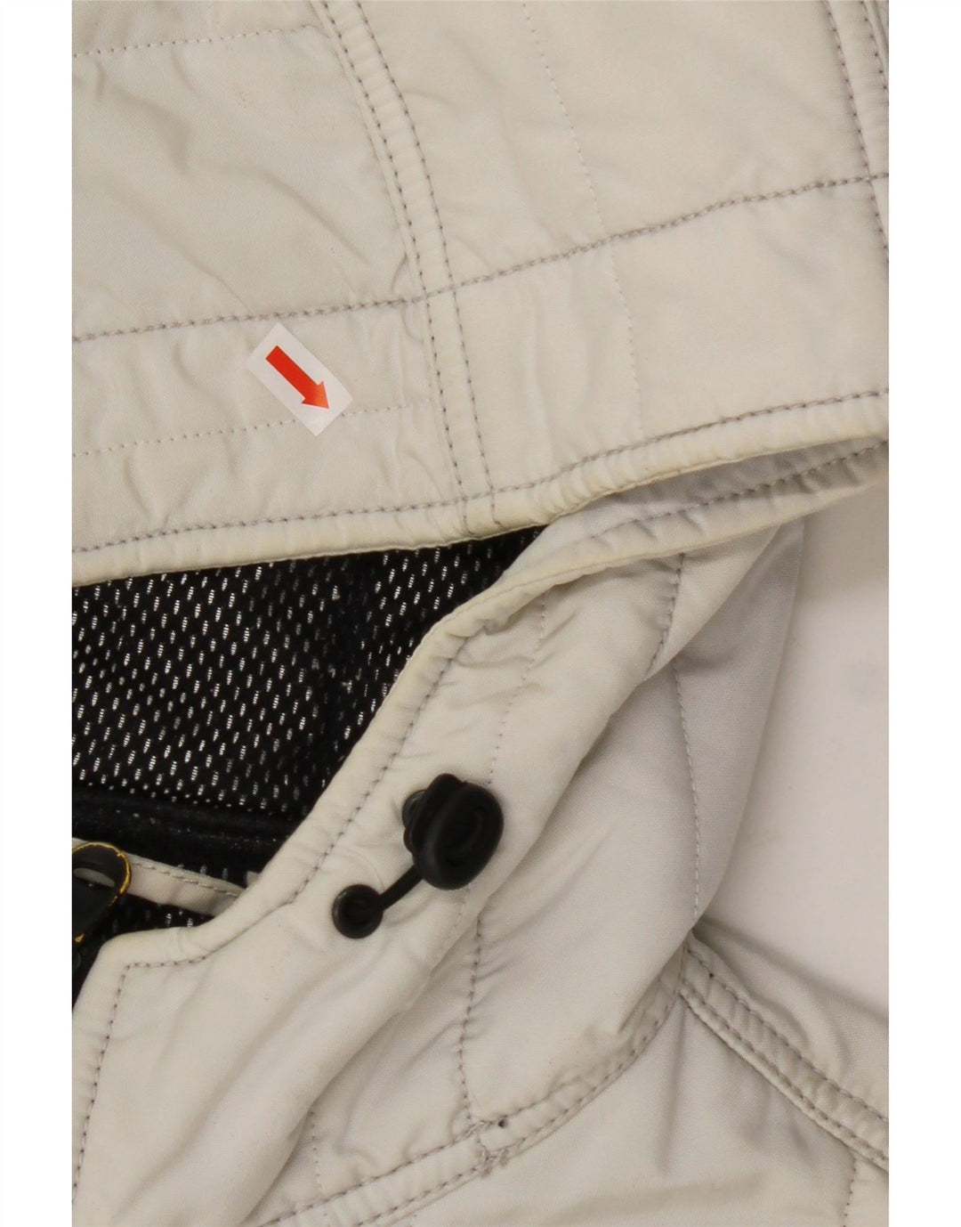 REFRIGIWEAR Damen-Bomberjacke mit Kapuze, UK 14, mittelweißes Polyamid