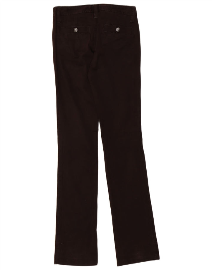 Diesel Damen Bootcut Jeans W27 L34 Schwarze Baumwolle