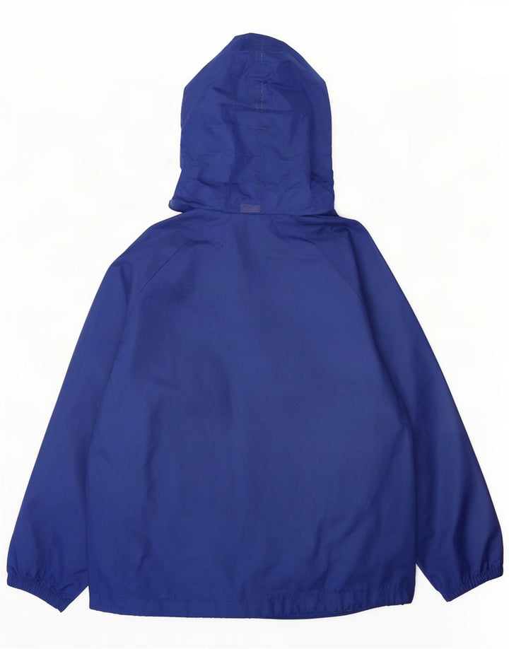 Lotto Mädchen-Regenjacke mit Kapuze, 11–12 Jahre, Blau