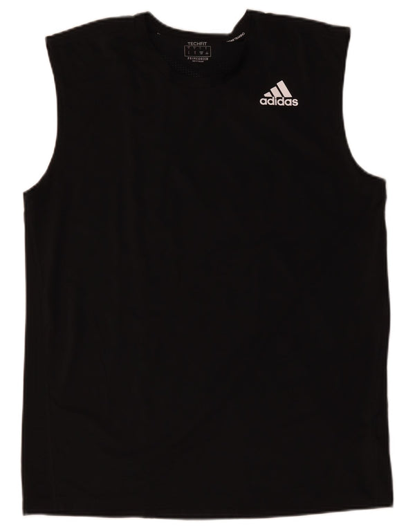 Adidas Herren Aeroready Weste Top Large Schwarz Polyester