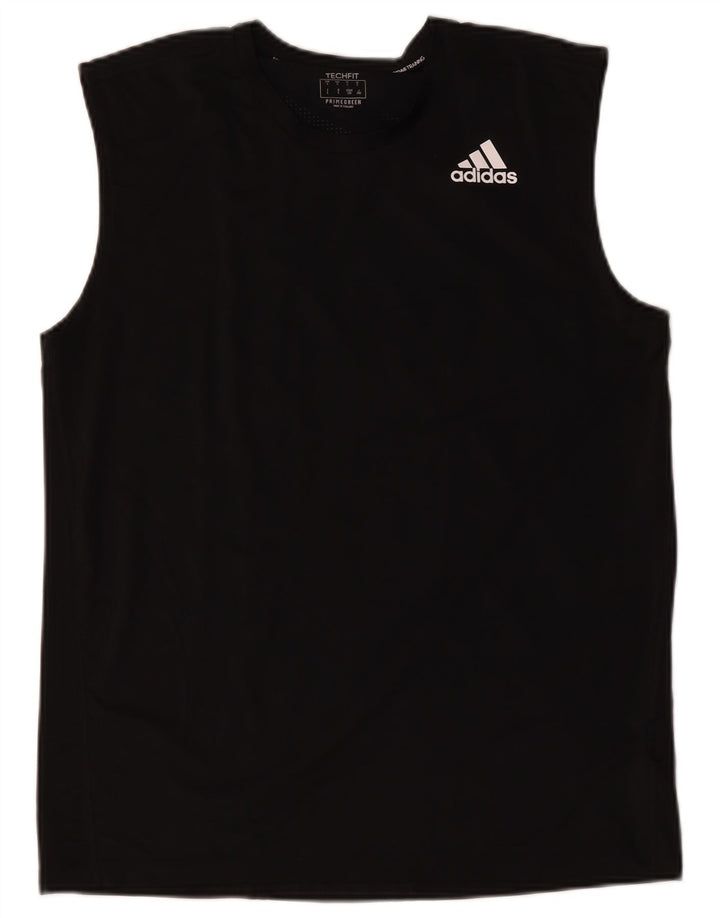 Adidas Herren Aeroready Weste Top Large Schwarz Polyester