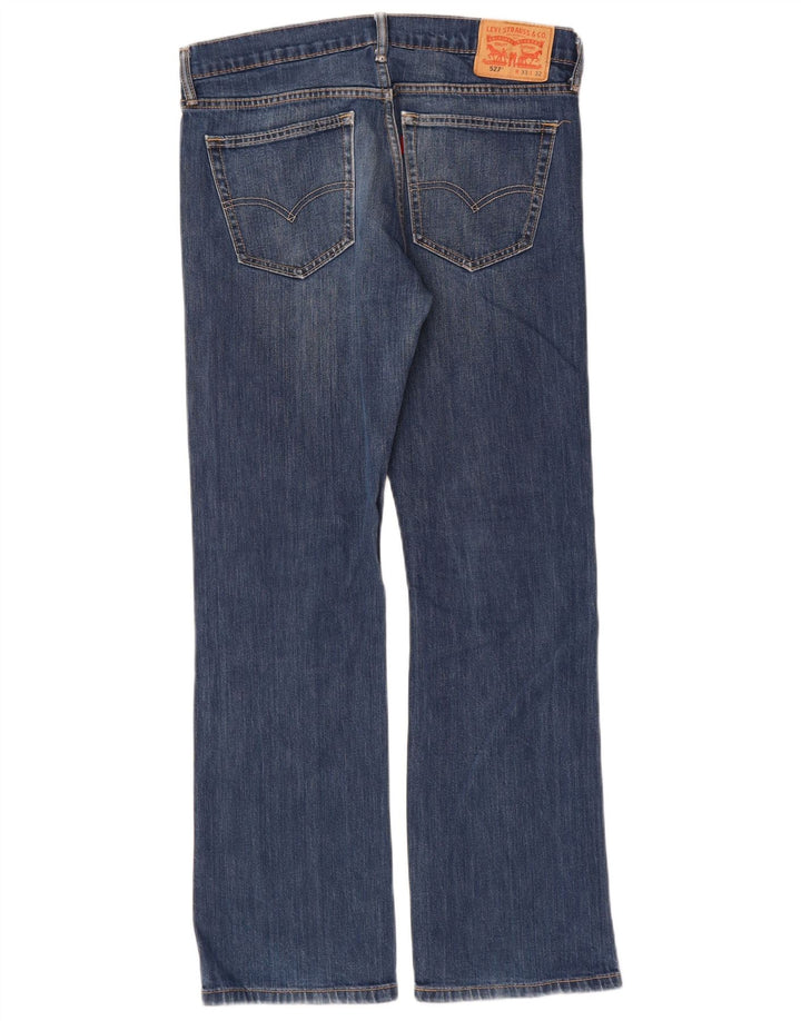 Levi's Herren 527 Bootcut Jeans W33 L32 Blau