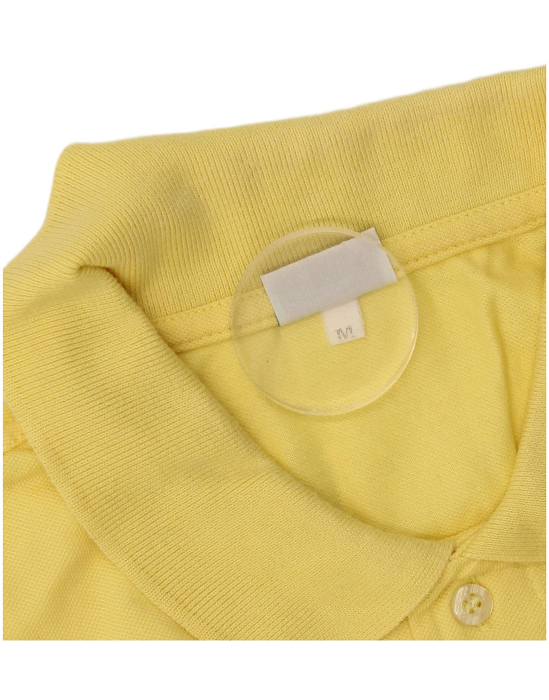 Diadora Herren-Poloshirt aus mittelgelber Baumwolle