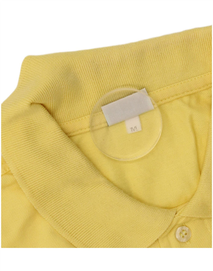 Diadora Herren-Poloshirt aus mittelgelber Baumwolle