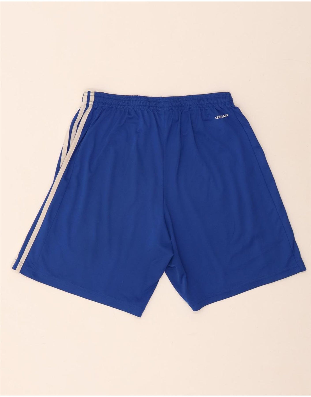 Adidas Herren Aeroready Graphic Sport Shorts Mittelblaues Polyester