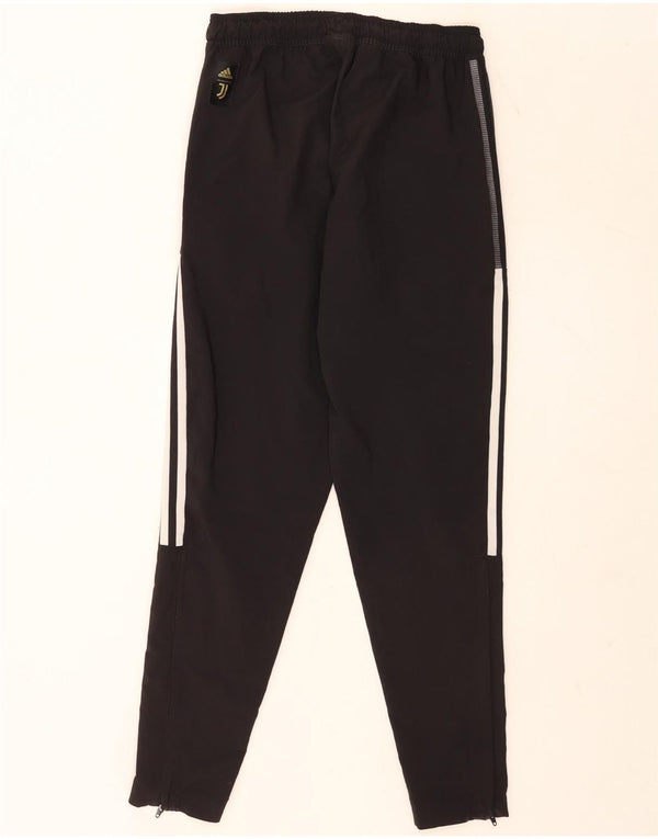 Adidas Damen Juventus Trainingshose UK 8 Small Schwarz Polyester