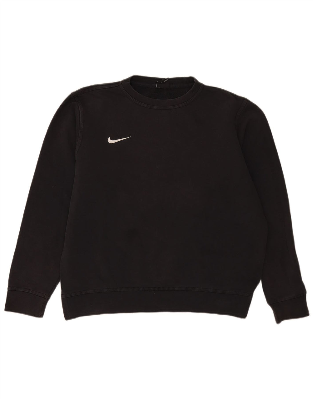 Nike Herren-Sweatshirt-Pullover, groß, schwarze Baumwolle