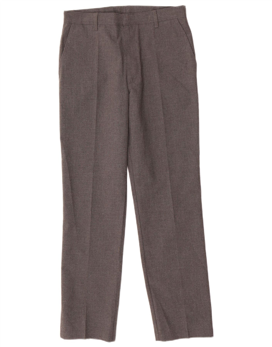 Marks & Spencer Anzughose für Jungen, 12–13 Jahre, W28, L28, grau, Polyester