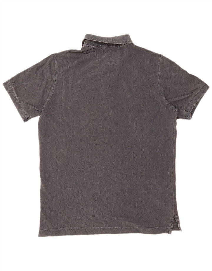 U.S. Polo Assn. Herren-Poloshirt aus mittelgrauer Baumwolle