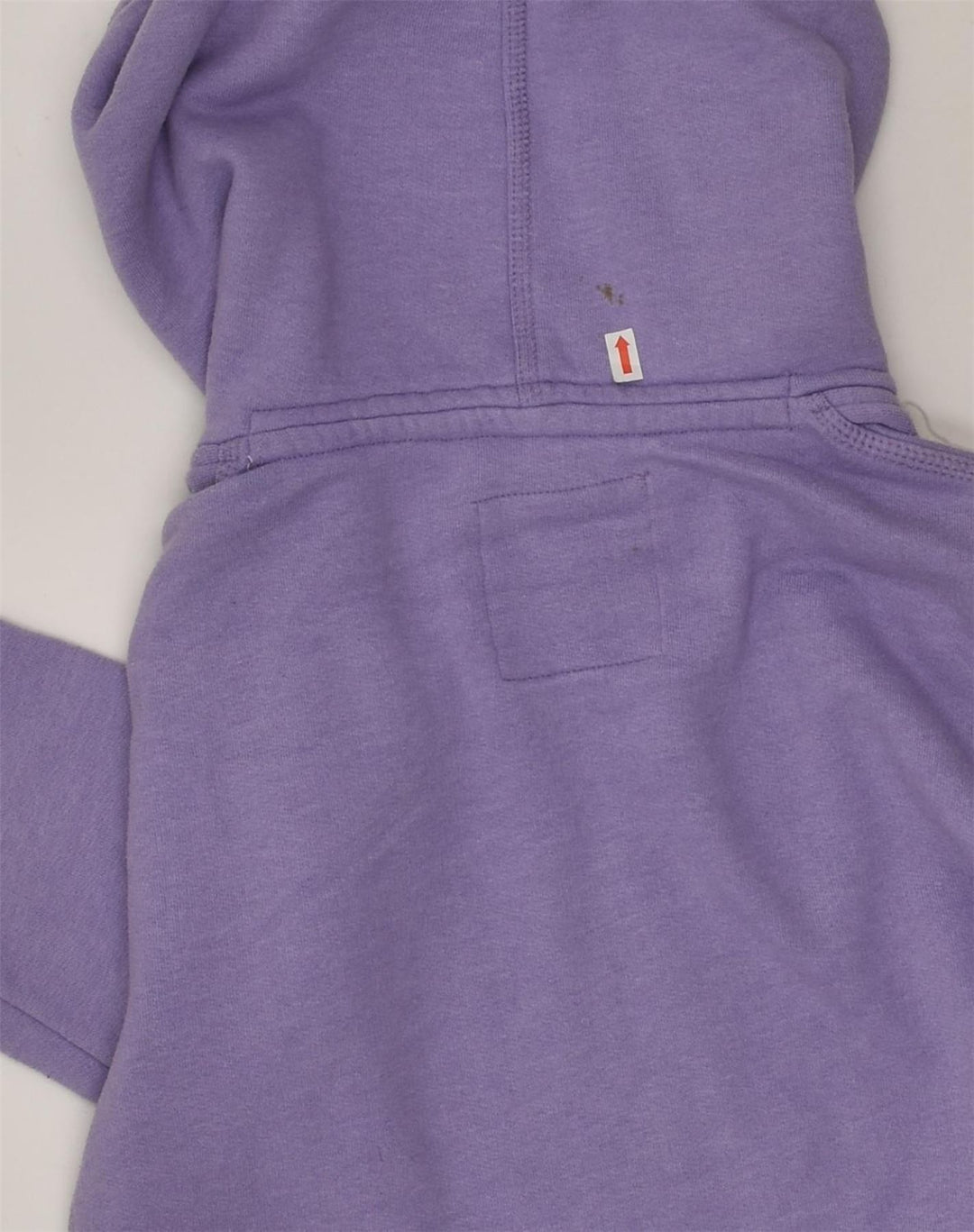 SUPERDRY Womens Graphic Hoodie Jumper UK 10 Small Purple Cotton | Vintage Superdry | Thrift | Second-Hand Superdry | Used Clothing | Messina Hembry 