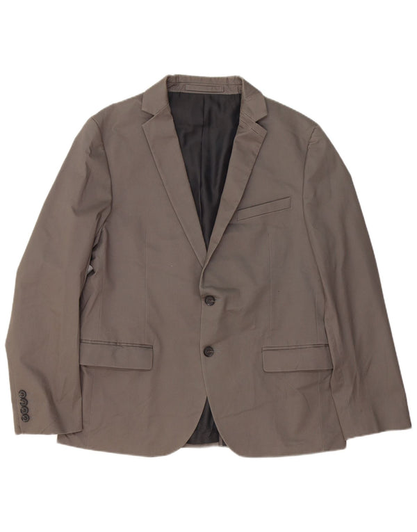 Marks & Spencer Herren Autograph 2-Knopf-Blazerjacke, UK 42, Größe L, Grau