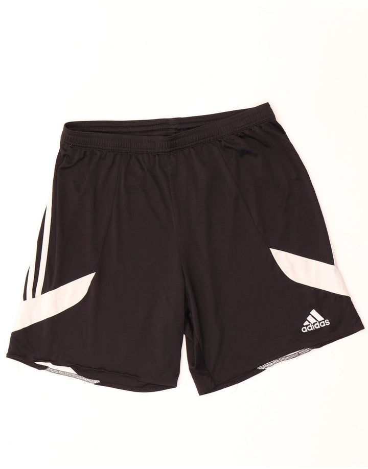 Adidas Herren Climalite Sport Shorts Large Schwarz Colourblock
