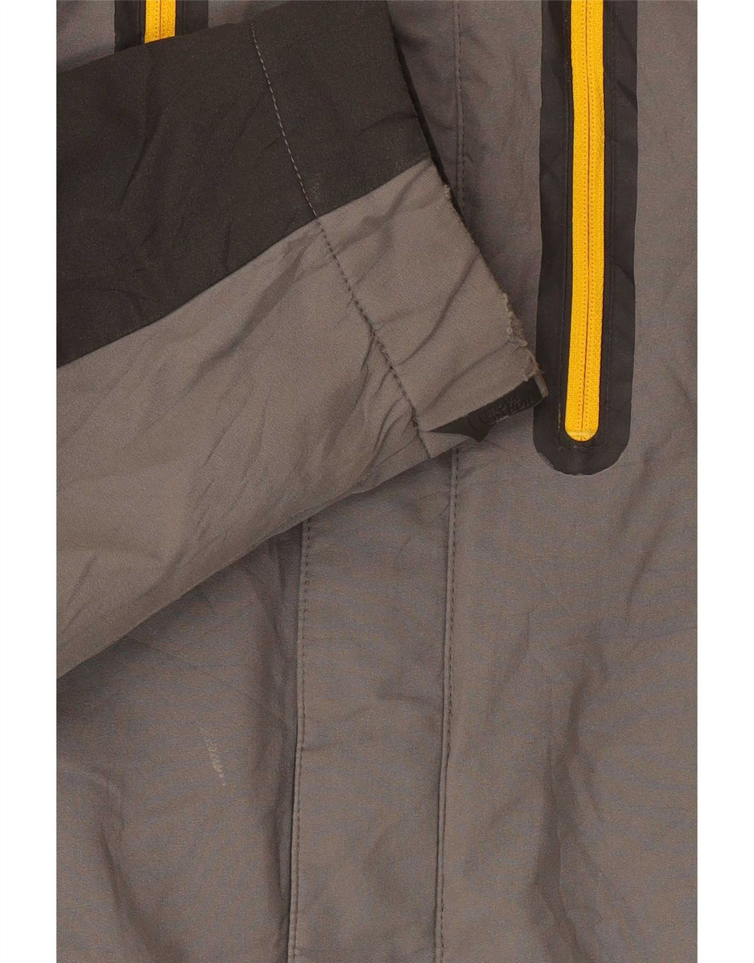 The North Face Herren-Windbreaker-Jacke, UK 40, großes graues Polyester