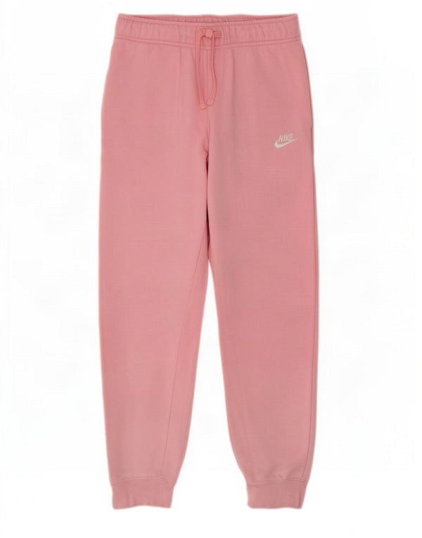 Nike Damen-Trainingshose, Jogginghose, UK 10, Größe S, rosa, Baumwolle