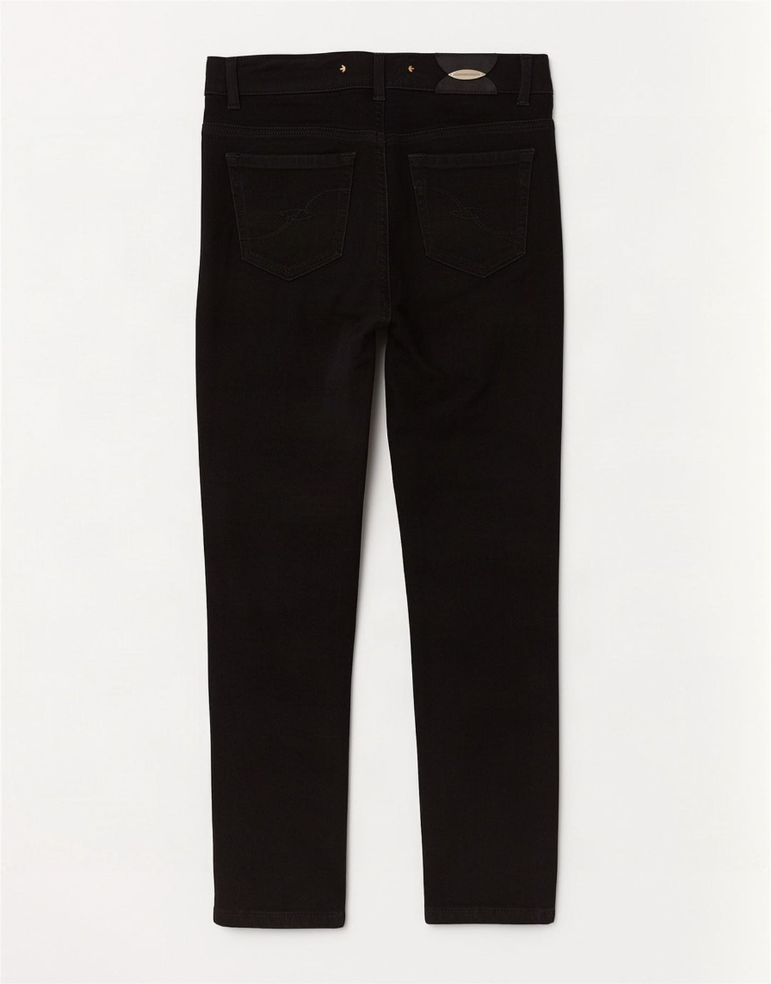Trussardi Damen Slim Jeans W31 L28 Schwarz