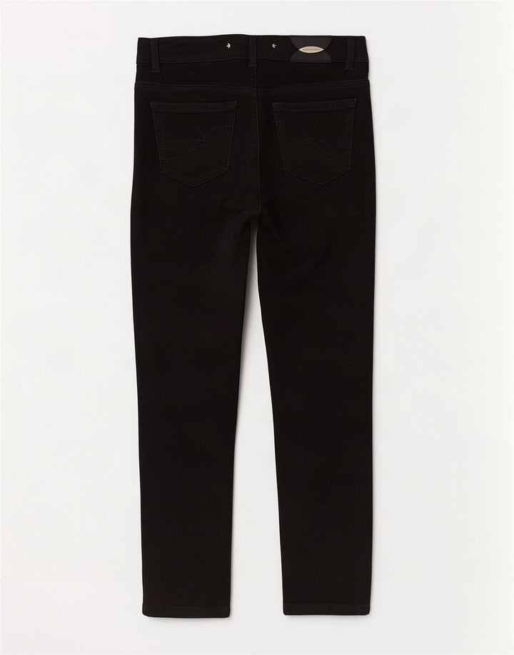 Trussardi Damen Slim Jeans W31 L28 Schwarz