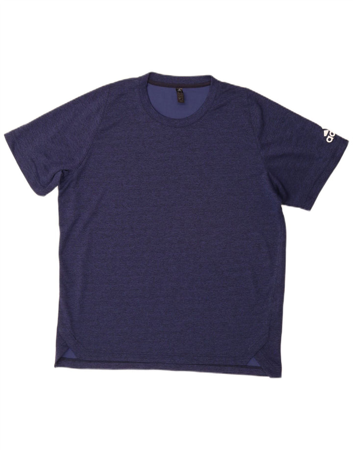 ADIDAS Herren T-Shirt Top Large Marineblau