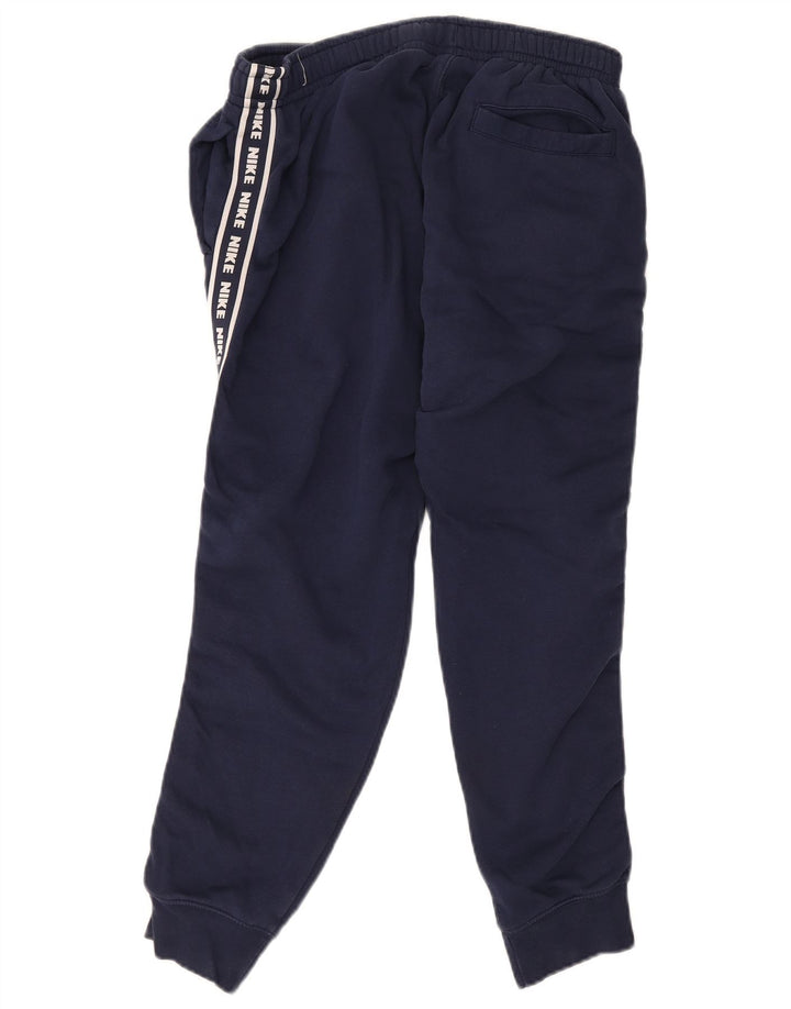 Nike Herren-Trainingsanzug-Hose mit Grafik, mittelgroß, marineblau, Baumwolle