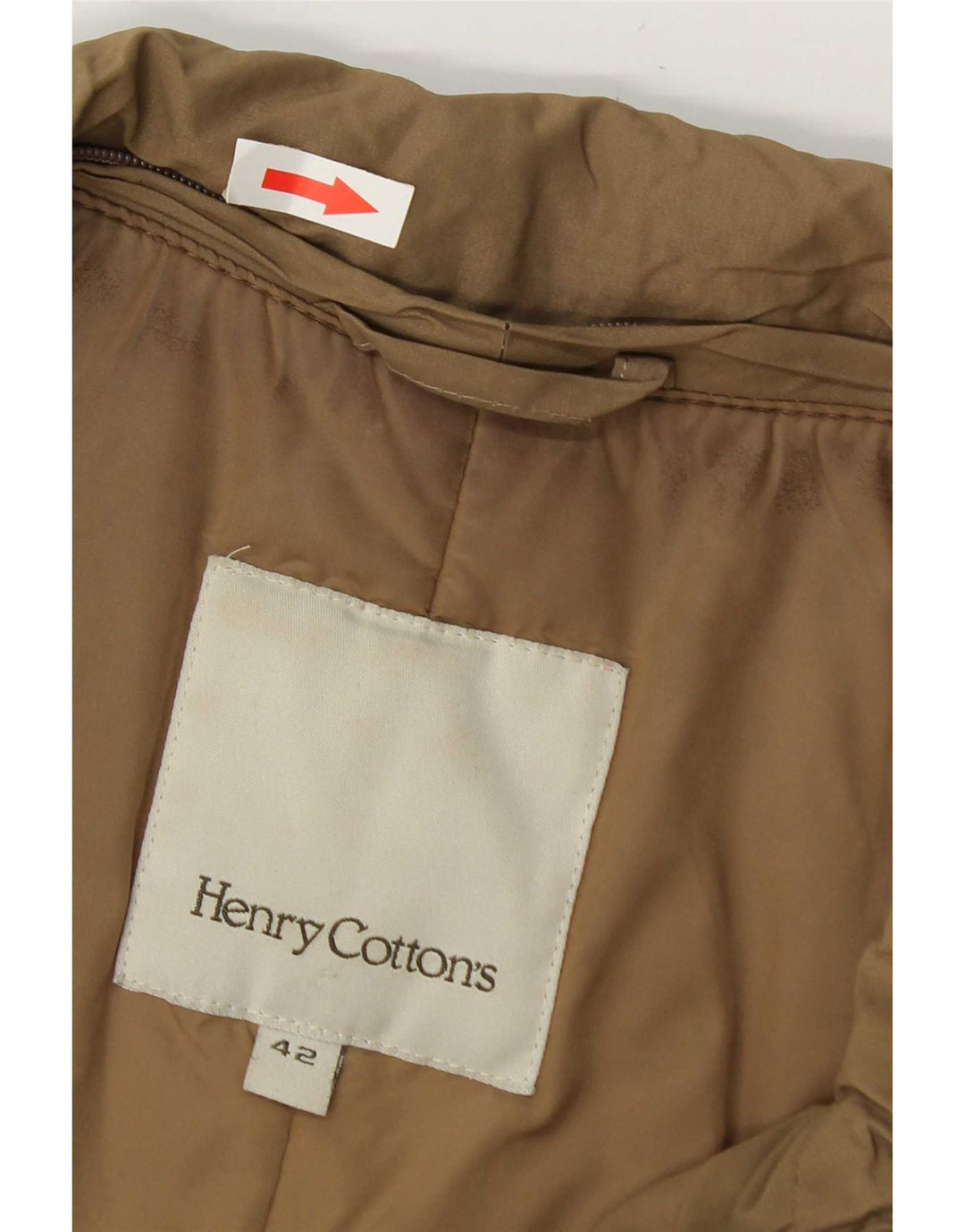 Henry Cottons Damen-Utility-Jacke mit Gürtel IT 42 Medium Khaki Polyamid