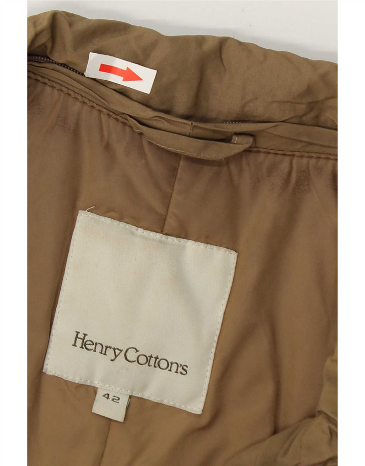 Henry Cottons Damen-Utility-Jacke mit Gürtel IT 42 Medium Khaki Polyamid