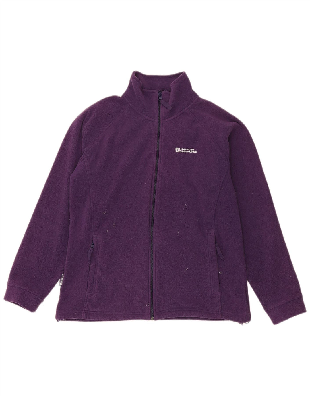 Mountain Warehouse Fleecejacke für Damen, UK 16, Größe L, Lila, Polyester