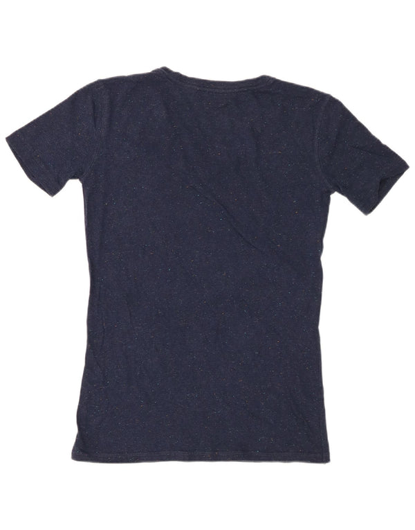 Carhartt Womens Relaxed Fit T-Shirt Top US 16/18 XL Marineblau meliert
