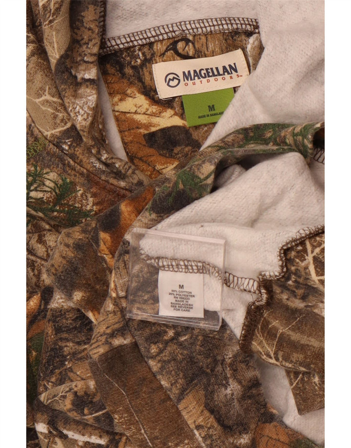 MAGELLAN Kapuzenpullover für Jungen, 11–12 Jahre, mittelbraun, Camouflage