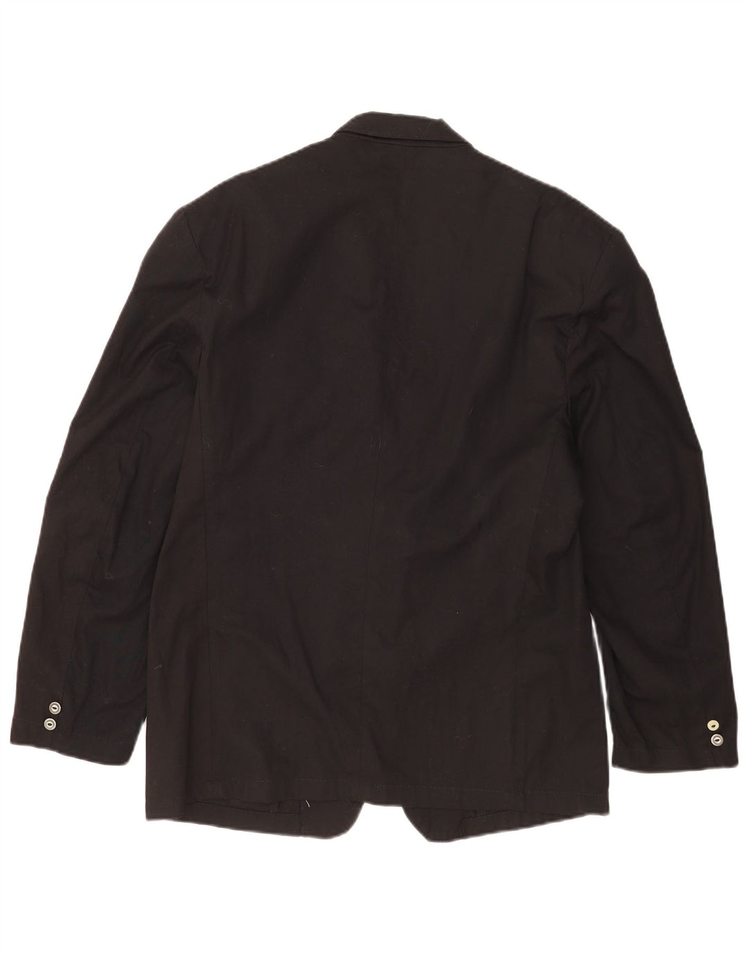 Mash Herren-Blazer mit 2 Knöpfen, Gr. 40, Größe L, Schwarz, Baumwolle