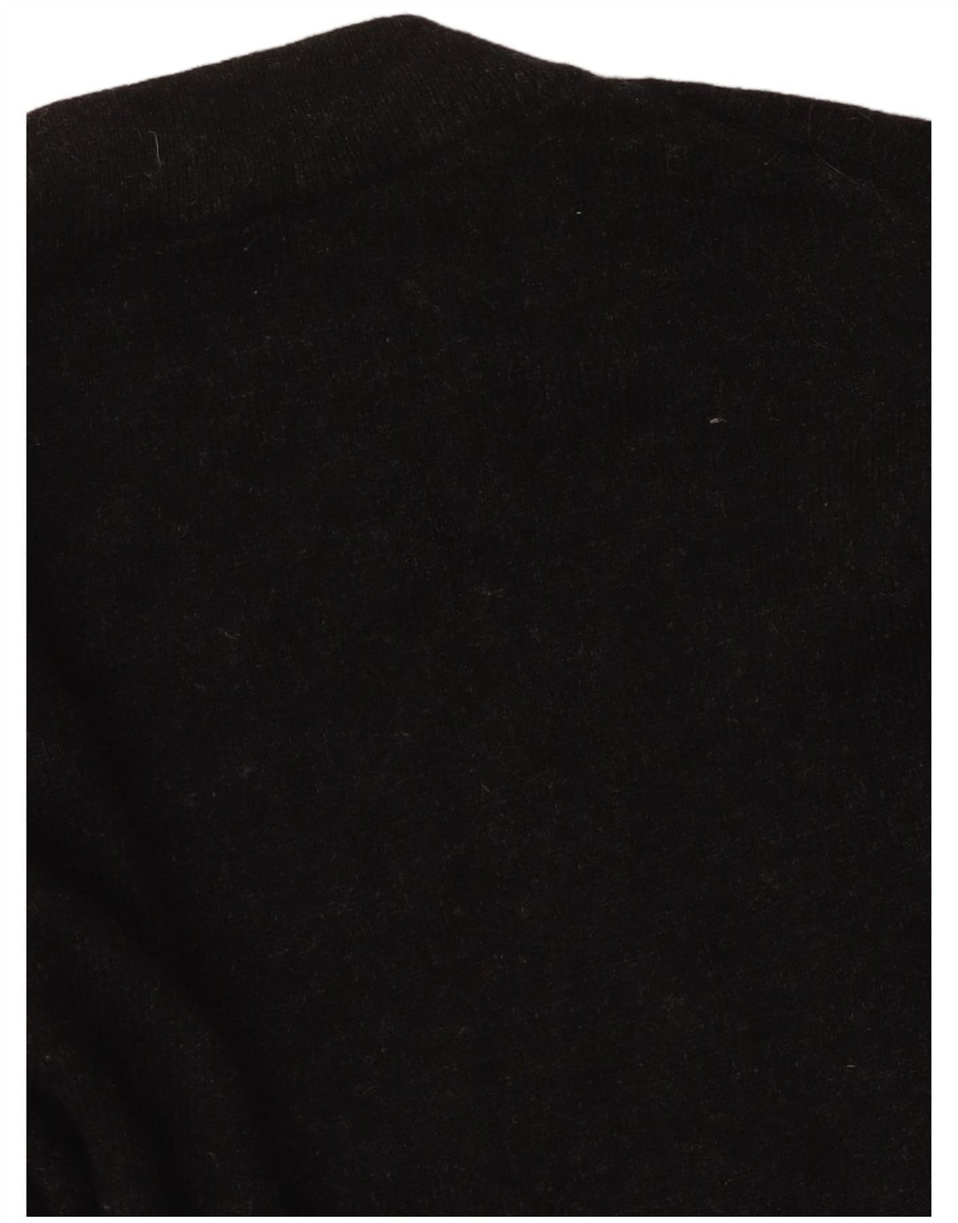 Cos Damen-Pullover mit Rundhalsausschnitt, Gr. 10, Größe S, schwarze Wolle