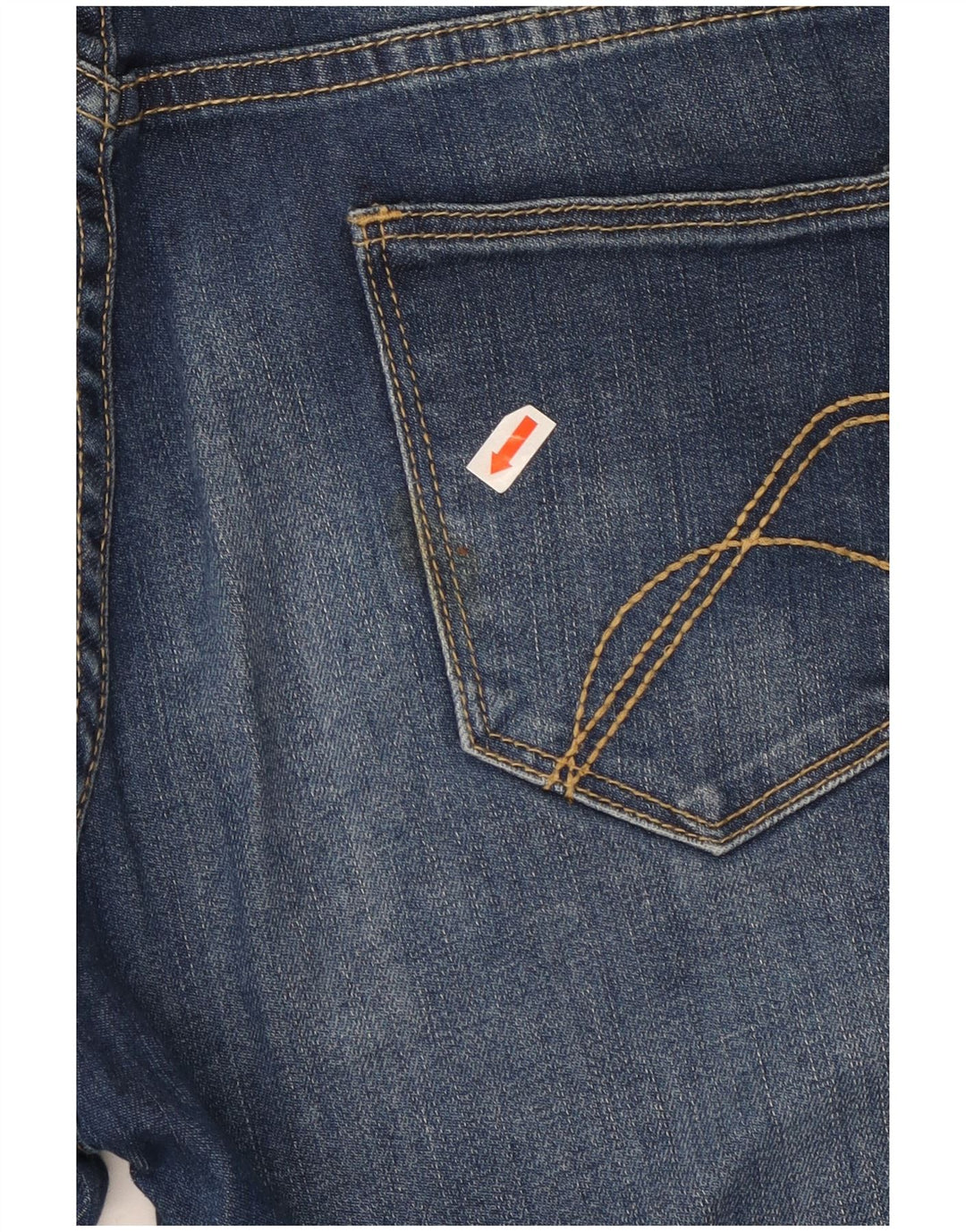 French Connection Damen Bootcut Flared Jeans US 16 2XL W38 L33 Blaue Baumwolle
