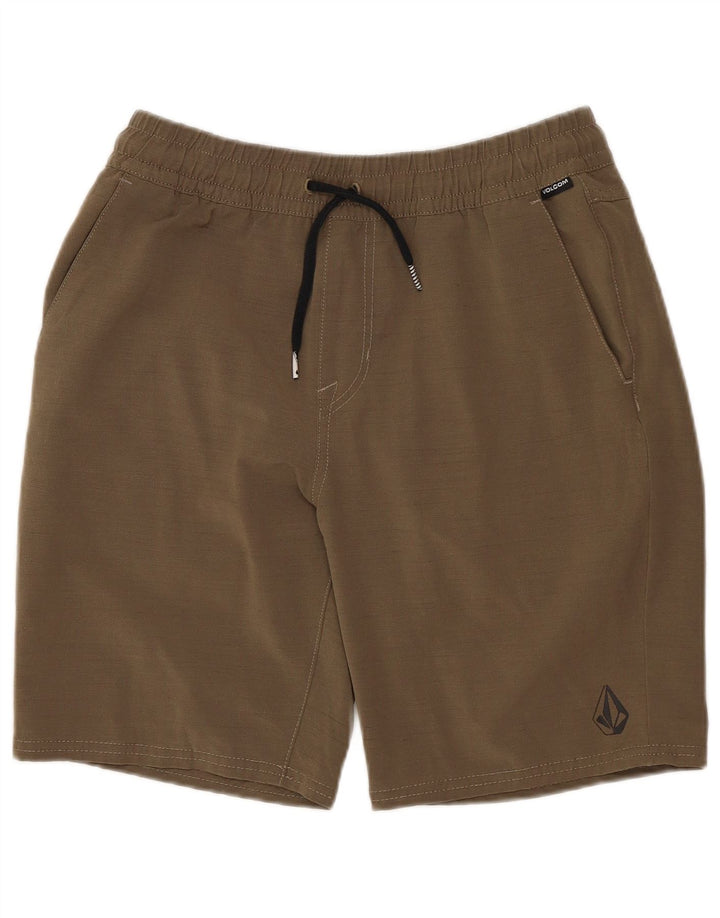 VOLCOM Freizeitshorts für Jungen, 11–12 Jahre, Größe L, W26, Khaki