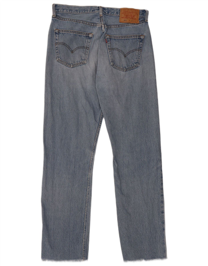 Levi's Herren 501 Straight Jeans W33 L30 Blaue Baumwolle