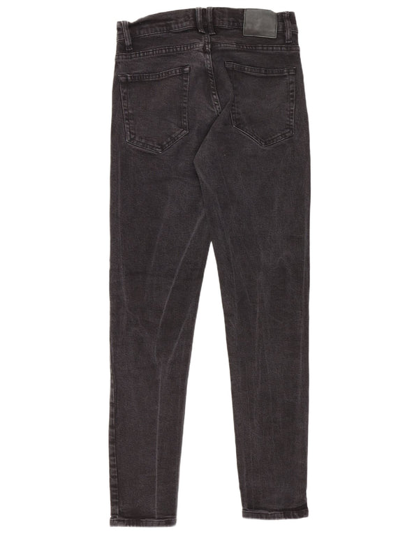 Zara Herren Skinny Jeans EU 38 Small W30 L31 Schwarze Baumwolle