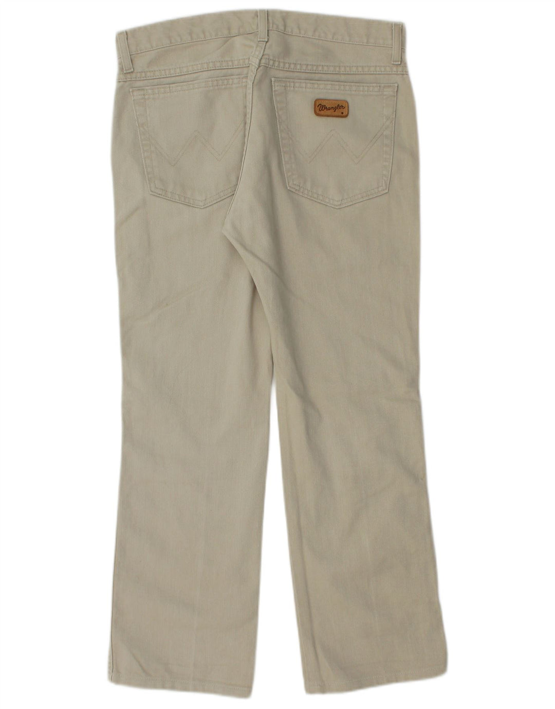 WRANGLER Herren Texas Straight Freizeithose W32 L27 Beige Baumwolle