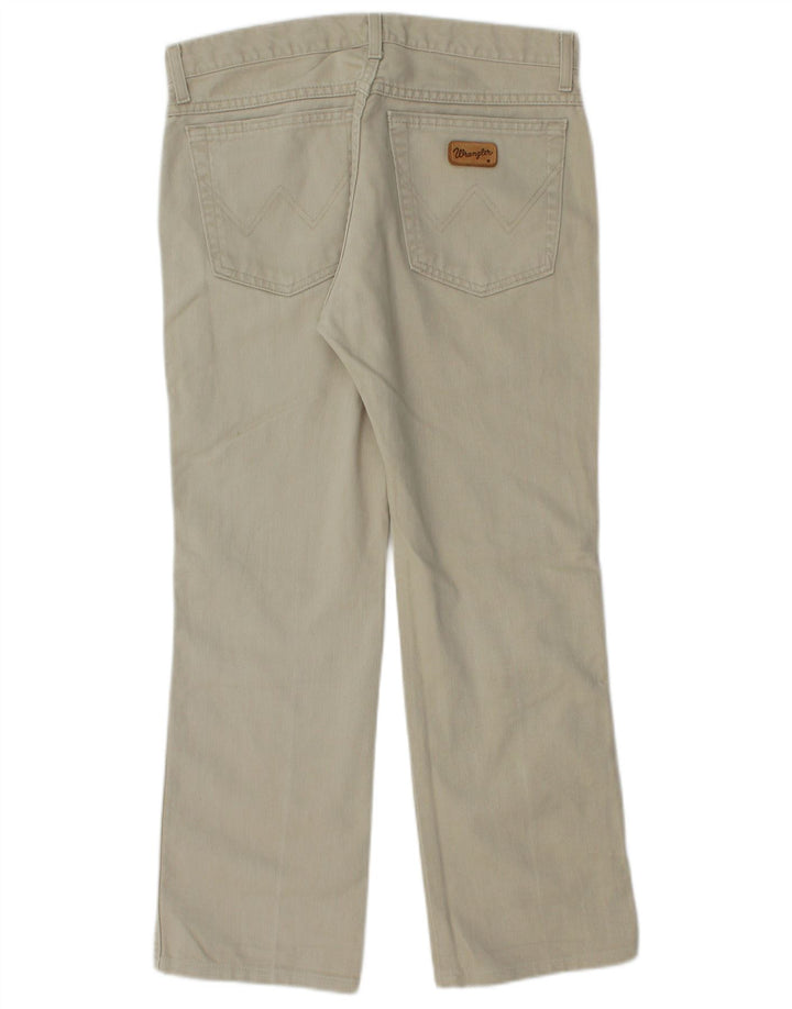 WRANGLER Herren Texas Straight Freizeithose W32 L27 Beige Baumwolle