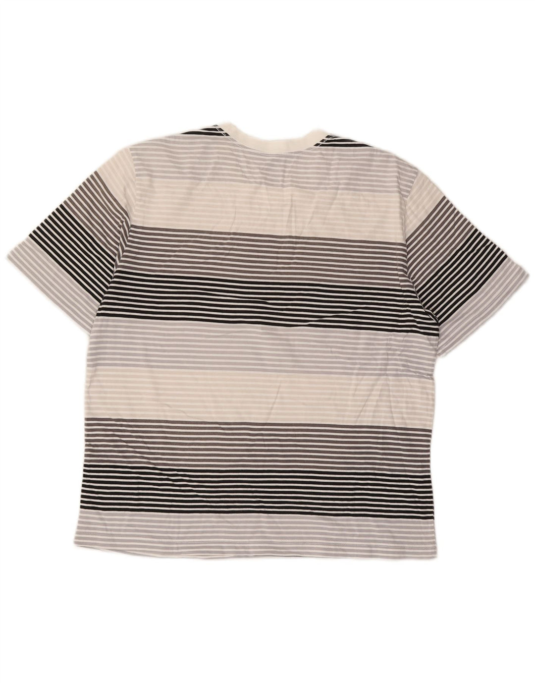 Nike Herren T-Shirt Top XL Grau gestreift
