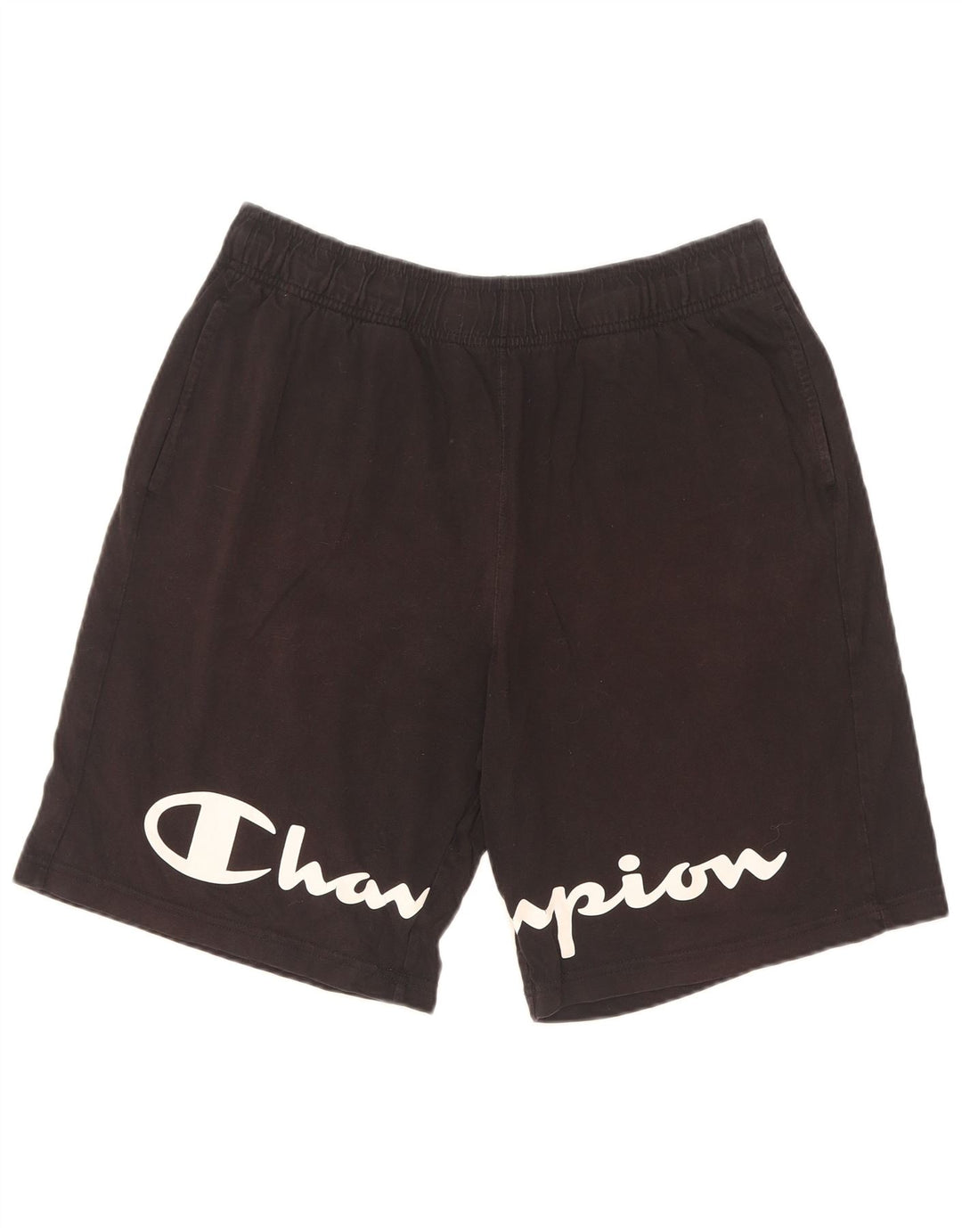 Champion Herren Graphic Sport Shorts Mittelschwarze Baumwolle