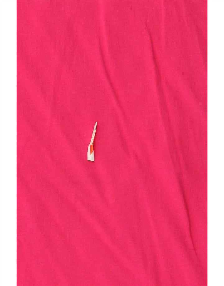 Guess Grafik-Trägershirt für Damen, UK 14, mittelrosa, Colourblock-Baumwolle