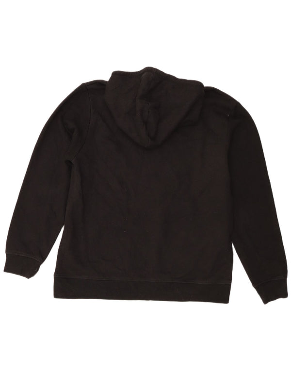 Reebok Herren Graphic Hoodie Pullover Große schwarze Baumwolle