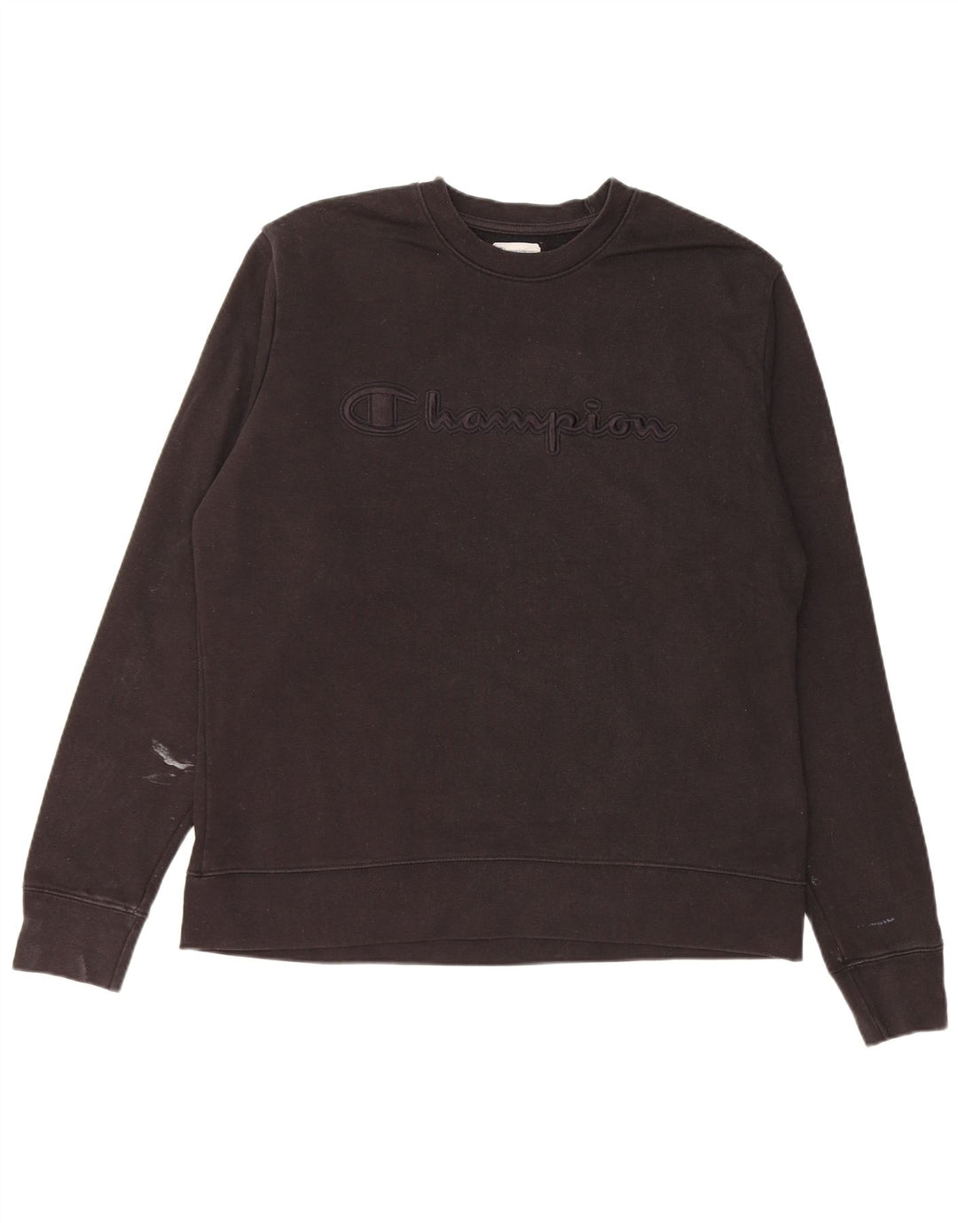 Champion Herren-Sweatshirt mit Grafik, mittelschwarze Baumwolle