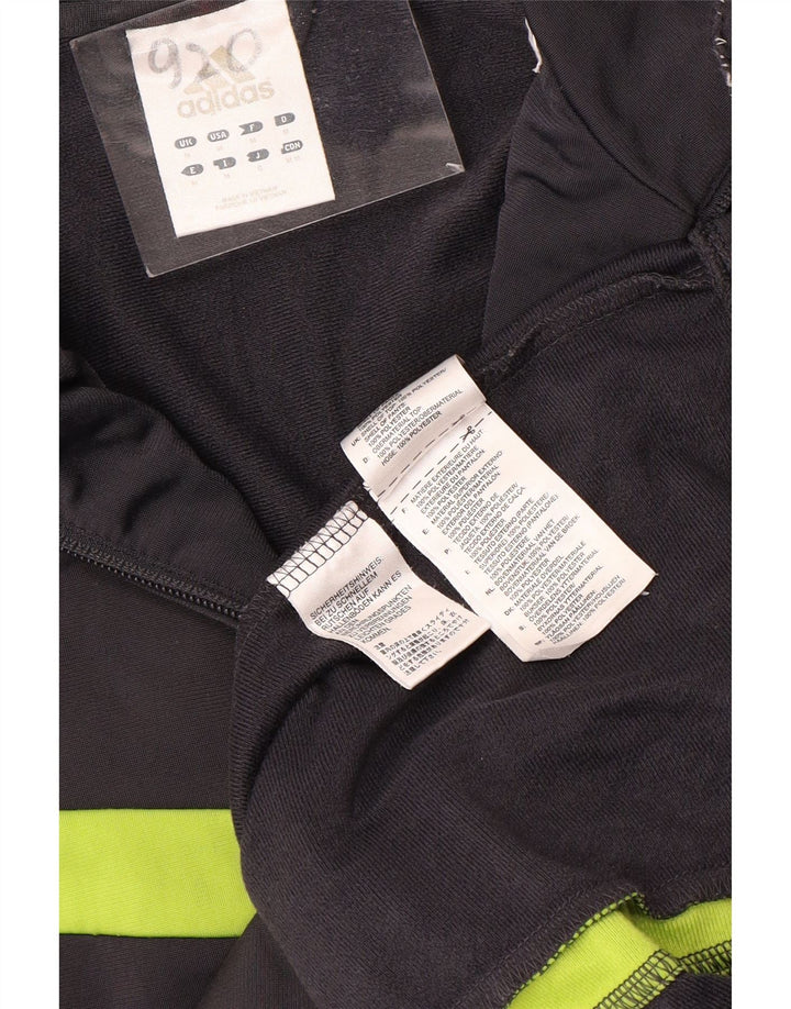 ADIDAS Herren-Trainingsanzug-Oberjacke, Mittelgrau, Farbblock