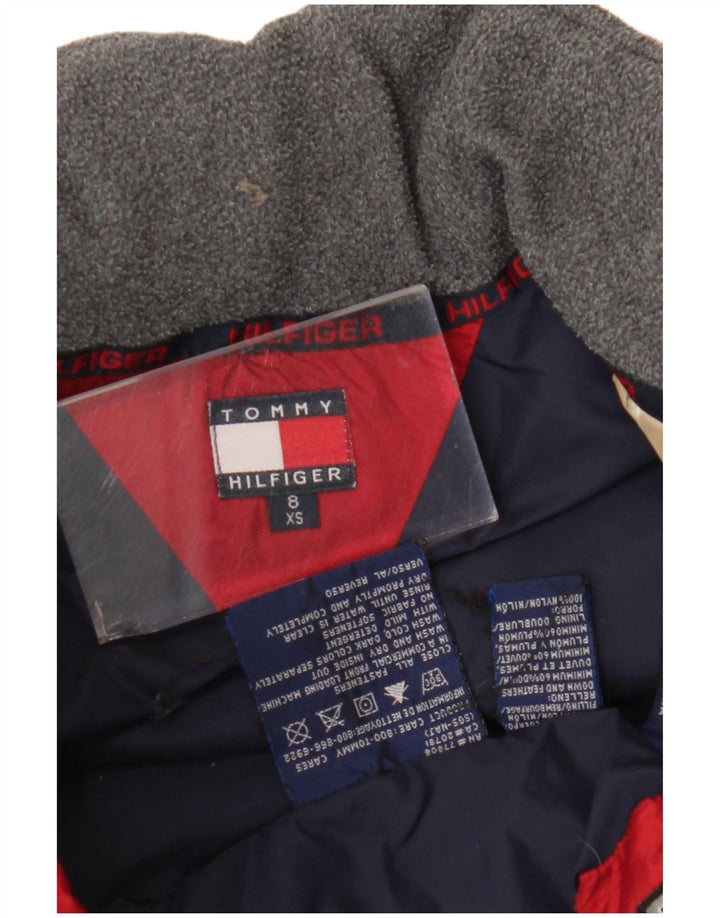 Tommy Hilfiger Wattierte Jacke für Jungen, 7–8 Jahre, XS, Beige, Nylon
