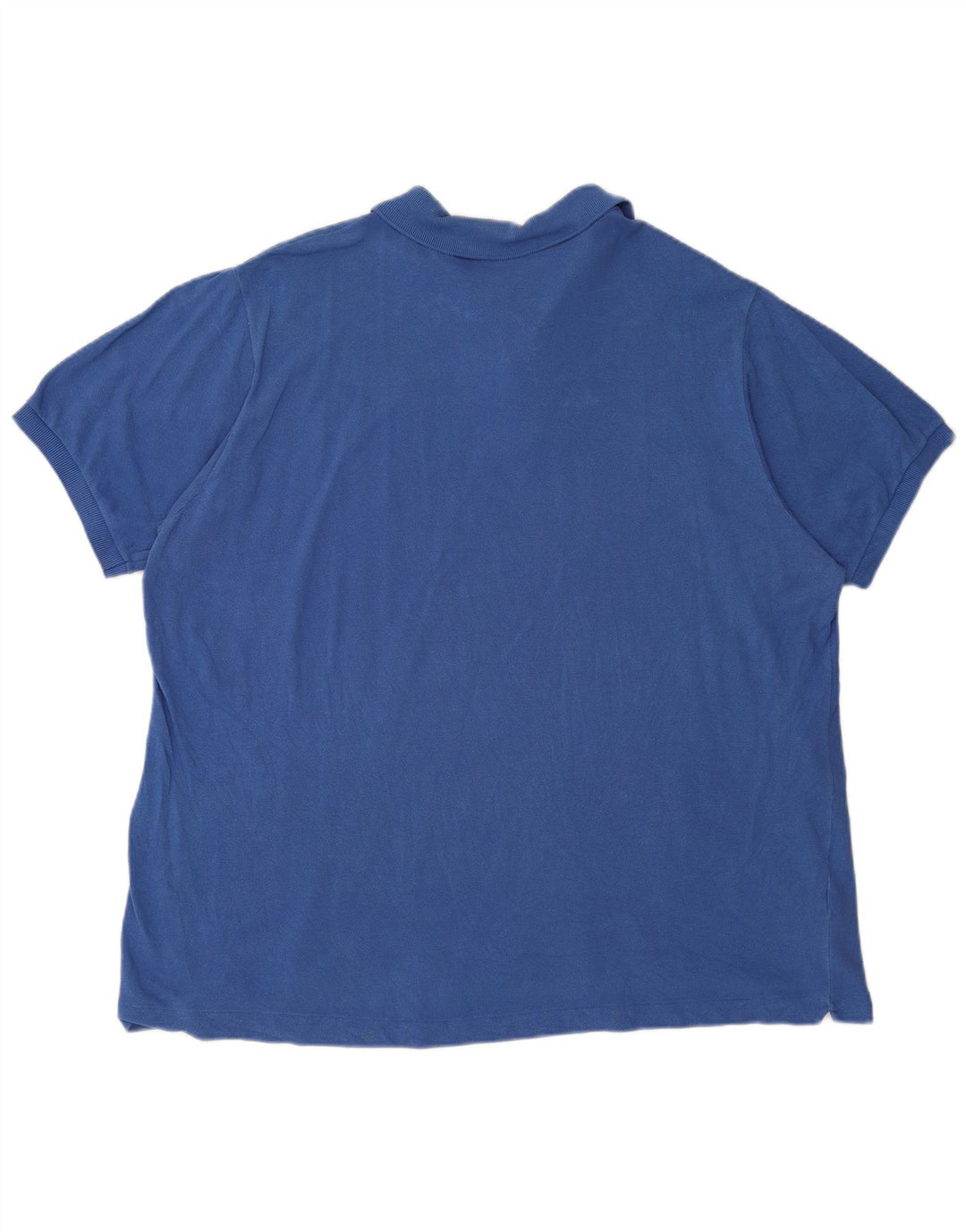 LACOSTE Herren Poloshirt Größe 8 3XL Blaue Baumwolle